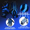 Alytree Youth Football Gloves, High Tack Silicone Grip Glove, Performance Enhanced Kids Receiver Gloves, No-Slip for Youth Boys & Girls 8-12 view 2