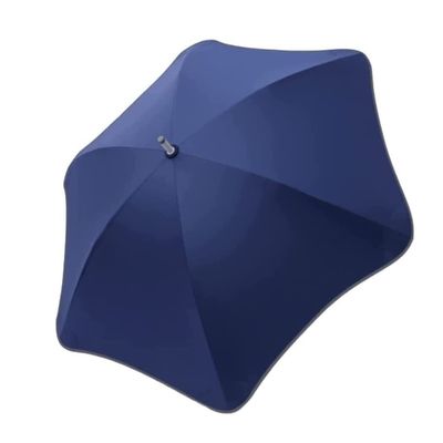 ZAEGO Umbrellas for Rain Extra Large Golf Umbrella Sun Rain Stick Umbrella Windproof Waterproof Manual Oversized Canopy Vented Umbrella Umbrellas for Rain Windproof (Color : Blue)