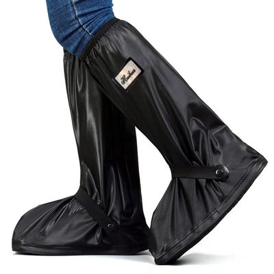 Ovyuzhen Rain Boots Waterproof Overshoes with Reflector Reusable Anti-Snow Shoe Covers Rain Boots Protective Gear for Men and Women Galoshes