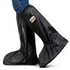 Ovyuzhen Rain Boots Waterproof Overshoes with Reflector Reusable Anti-Snow Shoe Covers Rain Boots Protective Gear for Men and Women Galoshes