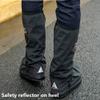 Ovyuzhen Rain Boots Waterproof Overshoes with Reflector Reusable Anti-Snow Shoe Covers Rain Boots Protective Gear for Men and Women Galoshes view 4