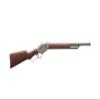 Golden Ball & Eagle 1887 Long Lever Action Airsoft Full Metal Shotgun - Realistic Shell Ejection, Real Wood, 300 FPS (Silver) view 2