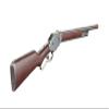 Golden Ball & Eagle 1887 Long Lever Action Airsoft Full Metal Shotgun - Realistic Shell Ejection, Real Wood, 300 FPS (Silver) view 3