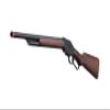 Golden Ball & Eagle 1887 Long Lever Action Airsoft Full Metal Shotgun - Realistic Shell Ejection, Real Wood, 300 FPS (Black) view 4