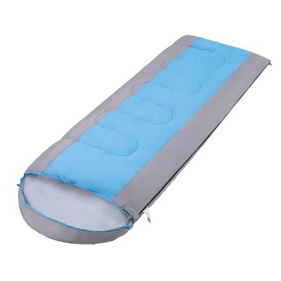 BHVXW Sleeping Bag Adults Outdoor Camping Adults Summer Thin Winter Thickening Warm Down Indoor Lunch Duty Double (Color : D, Size : (185+30)*75cm)