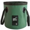 BANCHELLE Collapsible Bucket Water Container Portable Folding Camp Wash Basin for Outdoor Traveling Hiking Fishing Car Washing Gardening Camping 20L (Blackish Green, 20L) view 1