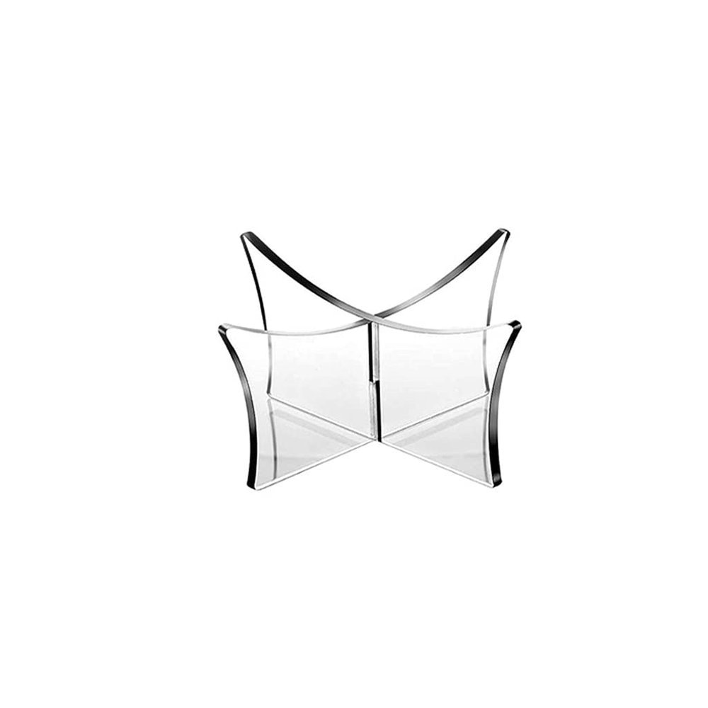 Acrylic Football Ball Display Stand case Basketball Football Holder Frame Deft Processed