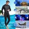 Full Body Swimsuit Wetsuit Rash Guard Diving Suit for Men Adult One Piece Long Sleeve UV Protection Swimwear view 2