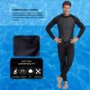 Full Body Swimsuit Wetsuit Rash Guard Diving Suit for Men Adult One Piece Long Sleeve UV Protection Swimwear view 4