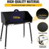 AHLOKI Carbon Steel Camp Cooking Table with Tabletop and Detachable windscreen Dutch Oven Tables, Four Legs for Grill Travel Table Outdoor Picnic, Beach,BBQ,backyards,30 x 16 inch view 4