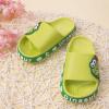 New Dinosaur Children Slippers Cute Cartoon Beach Slippers for Kids PVC Non Slip Boys Girls Summer 3 Yr Old Girl Gifts (Green, 4.5-5 Years) view 4