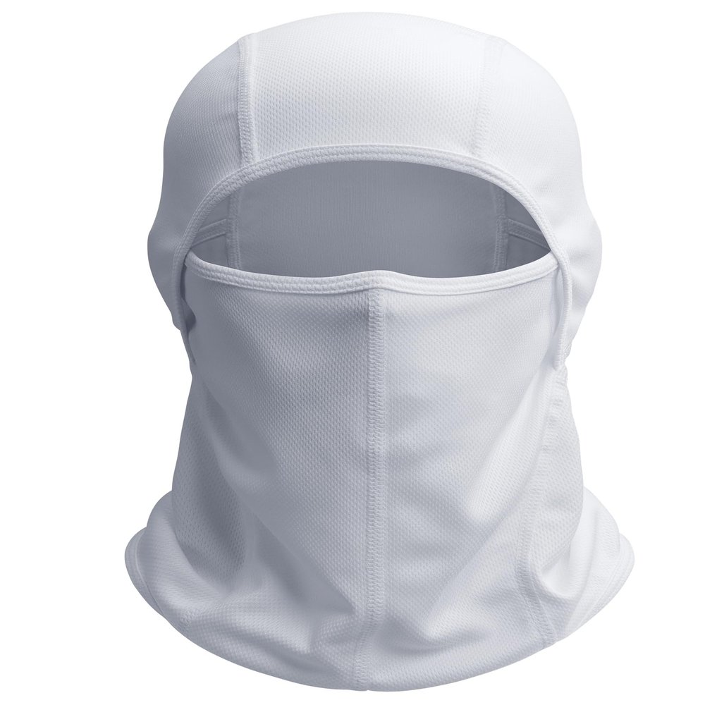 AstroAI Ski Mask Balaclava Face Mask Shiesty Mask for Men Women, Motorcycle UV Protector Windproof Neck Warmer Face Cover for Snowboarding, Skiing, Hunting, Cycling, White