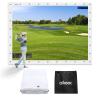 aikeec Golf Simulator Impact Screen: Ultra Clear Golf Impact Screen for Indoor Golf Training, 10 ft x 8.5 ft Impact Screen for Home Projector Practice with 38 pcs Grommet Holes view 1