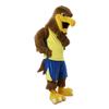 Brown Eagle Mascot Costume Cartoon Cosplay Party For Adult view 3