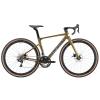 KABON Carbon Gravel Road Bike, T800 Carbon Fiber Frame 700C Road Bike with 18 Speeds Drivetrain, Integrated Carbon Handlebar, Disc Brakes Racing Bicycle for Adult Unisex (Chameleon Green, 50cm) view 1