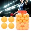 Keebgyy 3 Star Table Tennis Balls, 6 Pack 40 ABS Training Balls, High Performance Table Tennis Balls, Suitable for Competitions, Casual Games, Indoor, Outdoor Table Tennis Balls(Yellow) view 2