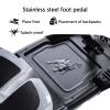 ARLVEKE Safety Pedal Compatible with Segway Ninebot Gokart Stainless Steel Bezel Spare Parts Go Kart Kit Foot Pedal Accessories view 2
