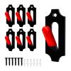 PLAIRC 6 Pack European Mount Skull Hanger, Deer Skull Mount Hanger with Silicone Protector for Indoor Outdoor Home Deco view 1