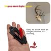 PLAIRC 6 Pack European Mount Skull Hanger, Deer Skull Mount Hanger with Silicone Protector for Indoor Outdoor Home Deco view 3