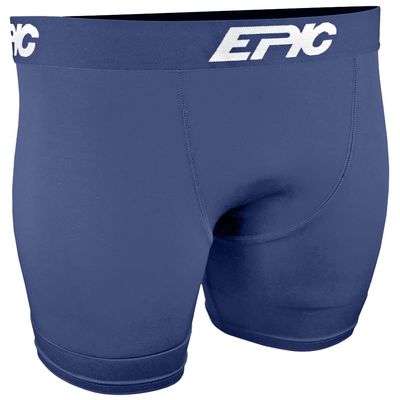 Epic Adult Wicking Compression Shorts Blue M