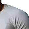 JEsilunmaMY Mens Solid Muscle Henley T-Shirts Short Sleeve Button Neck Casual Beach T Shirts Slim Fit Summer Henley Tee Shirt (US Size XL Asia XXL,White) view 2