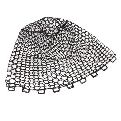 Alvinlite Rubber Replacement Net,Clear Rubber Replacement Mesh Bag Fly Fishing Net 47cm/18.5" Depth for Fly Fishing Landing Net
