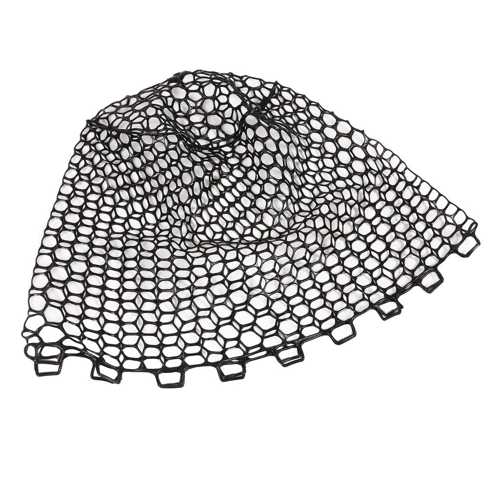 Alvinlite Rubber Replacement Net,Clear Rubber Replacement Mesh Bag Fly Fishing Net 47cm/18.5" Depth for Fly Fishing Landing Net
