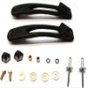 2 Strap & 2 Post kit with hardware compatible with Ski Doo Snowmobile Part# 12-1890 OEM# 861 7739 00 view 1