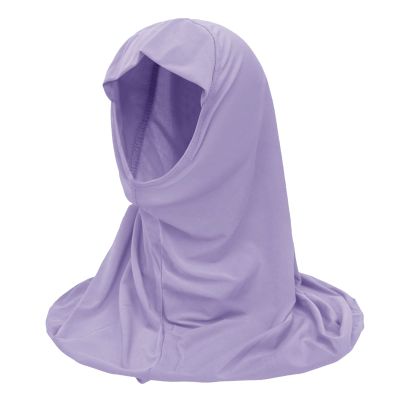 MioCloth Girls Kids One Piece Hijab Head Cover, Instant Hijab Scarf, Soft Jersey Turbans Prayer Headscarf Muslim Abayas Dress Jilbab