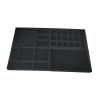 AAGAZA 4Pcs Jewelry Trays Organizer Multipurpose Brithday Gift Showcase Container for Brooch, Black/1688 view 1