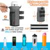 Desing Wish Bike Water Bottle Holder, 16-24oz Bike Cup Holder with Removable Non-Slip Straps Multiple Installation Methods Insulated Bike Bottle Holder for Mountain Bike, Road Bike, eBike, Scooter view 3