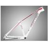 HIMALO 27.5er 29er Mountain Bike Frame 15''/17''/19'' XC Hardtail Bike Carbon Fiber Frame QR 135mm Disc Brake Frame Internal Routing (Color : White, Size : 27.5 * 17'') view 1
