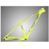 HIMALO 27.5er 29er Mountain Bike Frame 15''/17''/19'' XC Hardtail Bike Carbon Fiber Frame QR 135mm Disc Brake Frame Internal Routing (Color : Yellow, Size : 27.5 * 15'') view 1