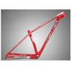 HIMALO 27.5er 29er Mountain Bike Frame 15''/17''/19'' XC Hardtail Bike Carbon Fiber Frame QR 135mm Disc Brake Frame Internal Routing (Color : Red, Size : 29 * 19'') view 1