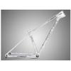 HIMALO 27.5er 29er Mountain Bike Frame 15''/17''/19'' XC Hardtail Bike Carbon Fiber Frame QR 135mm Disc Brake Frame Internal Routing (Color : Silver, Size : 29 * 17'') view 1