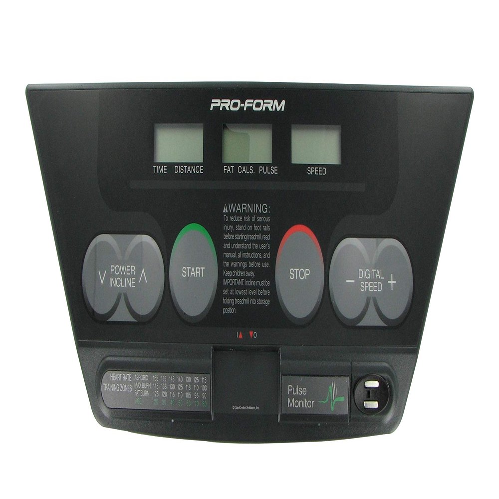 CoreCentric Remanufactured Exercise Treadmill Console Board Replacement for Proform 206344