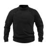 AAGAZA Outdoor Men Jacket, Winter Fashion Thermal Zipper Pullover Breathable Coat Clothing for Fishing Travel Cycling Hiking/1605 (Color : Black S) view 4