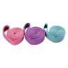 AAGAZA Long Resistance Bands Set Workout Bands Full Body Exercise Bands Heavy Duty for Working Out Resistance Training Body Stretching Men Women/1845 (Color : Violet Pink) view 4