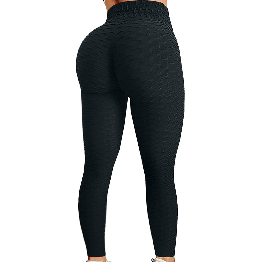 Leggings For Women High Waist Plus Size Women Seamless Yoga Athletic Pants Workout High Waist Running Tummy Control Sports Scrunch Butt Lifting Booty Leggings