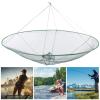 Alvinlite Fishing Bait Trap,Crawfish Trap Circular Crab Fish Trap with Fish Mouth 150cm/59.1" for Fishes for Floating Shrimp Cage for River view 2