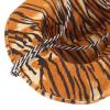 ABOOFAN Halloween Decor Tiger Print Hat Fun Animal Hat Jazz Western Party Wide Sun Fishing Bucket Dress Up Costume Accessories Halloween Decorations view 3