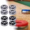 8Pcs Portable Shuffleboard Pucks Tabletop Game Pucks Adults Replacements for Games Matt Surface Shuffleboard Accessories/1864 view 3