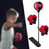 AAGAZA Durable Punching Bag with Stand, with Gloves Sport for Exercise Adults Agility Gift Boys/1832 (Color : Two Gloves) view 4