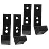 4pcs Wall Mounted Barbell Rack Gym Bar Wall Rack Barbell Storage Rack Weight Bar Holder Fitness Equipment Rack