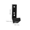 4pcs Wall Mounted Barbell Rack Gym Bar Wall Rack Barbell Storage Rack Weight Bar Holder Fitness Equipment Rack view 3