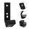 4pcs Wall Mounted Barbell Rack Gym Bar Wall Rack Barbell Storage Rack Weight Bar Holder Fitness Equipment Rack view 4