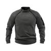 AAGAZA Outdoor Men Jacket, Winter Fashion Thermal Zipper Pullover Breathable Coat Clothing for Fishing Travel Cycling Hiking/1605 (Color : Dark Gray XL) view 1