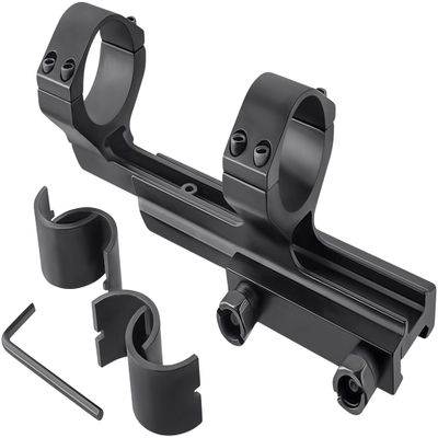 360 Tactical 30mm Offset Adjustable spacing Extended Scope Mount with Picatinny Base and with 2 Set of spacers Saddle Height of This Scope is 1.3 Inches Durable Item