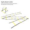 NDNCZDHC 7M14 Agile Speed Ladder Football Training Ladder Football Speed Ladder Fitness Football Equipment(Yellow) view 4