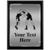 Crown Awards 8 x 10 Engraved Custom Plaque, Personalized Wrestling Floating Acrylic Plaque view 1